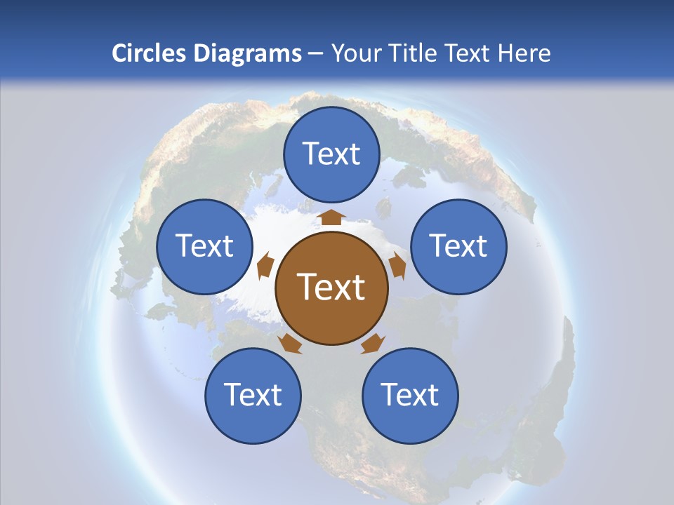Globe Relief PowerPoint Template