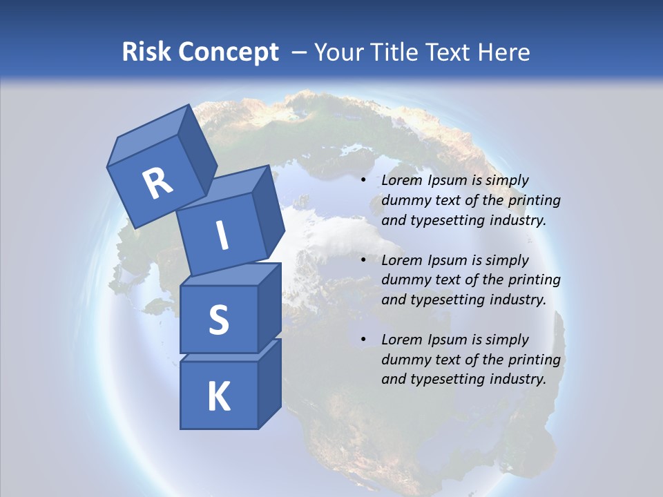 Globe Relief PowerPoint Template