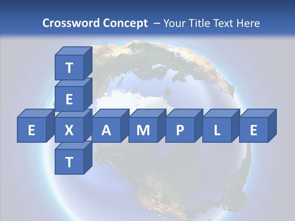 Globe Relief PowerPoint Template