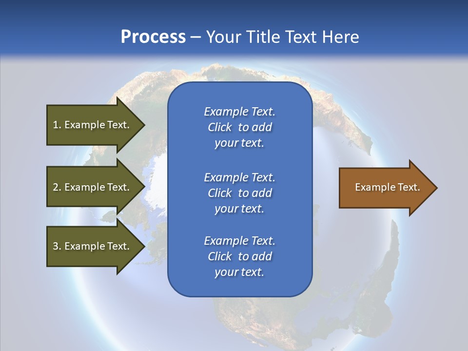 Globe Relief PowerPoint Template