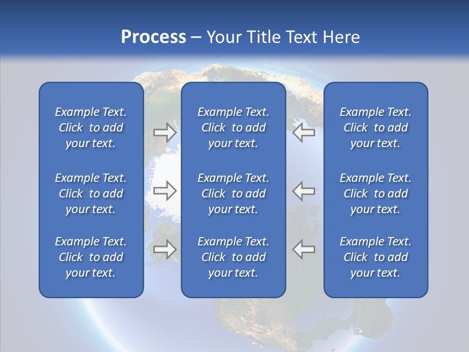 Globe Relief PowerPoint Template