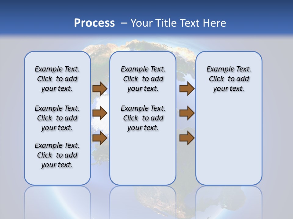 Globe Relief PowerPoint Template