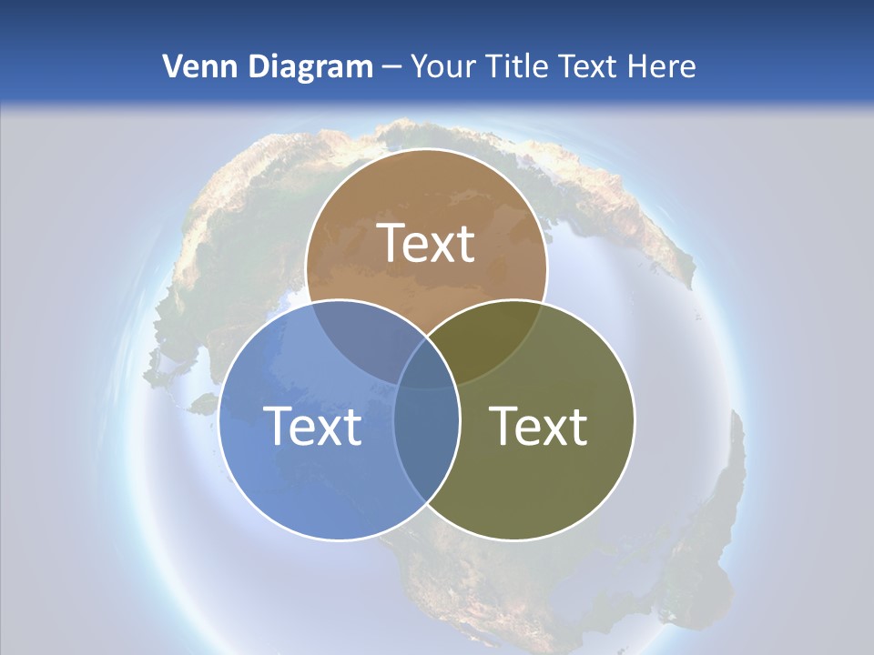 Globe Relief PowerPoint Template