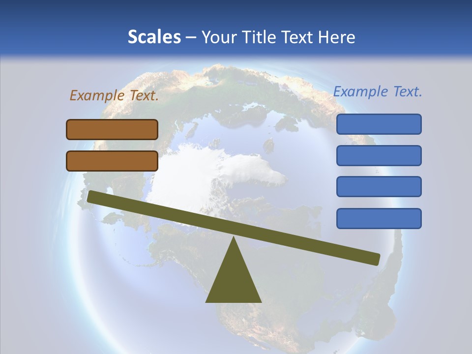 Globe Relief PowerPoint Template