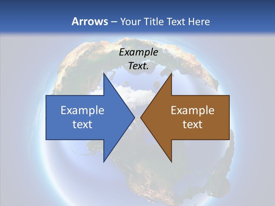 Globe Relief PowerPoint Template