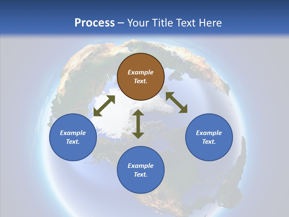 Globe Relief PowerPoint Template