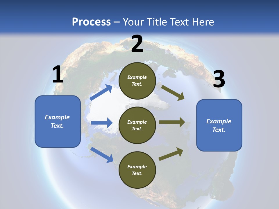 Globe Relief PowerPoint Template