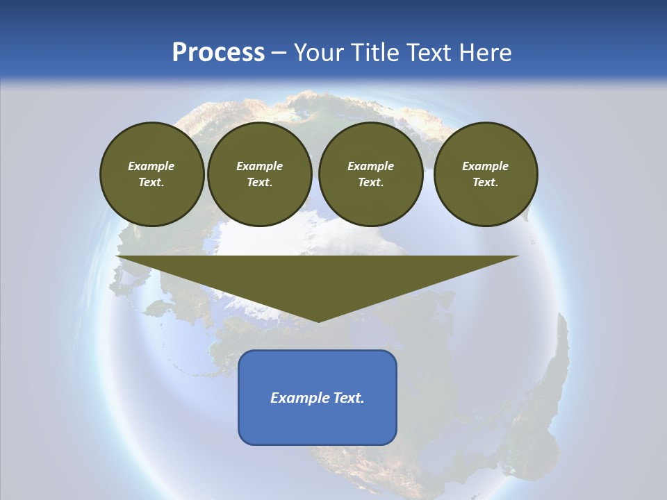 Globe Relief PowerPoint Template