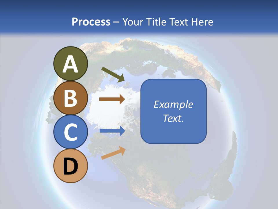 Globe Relief PowerPoint Template