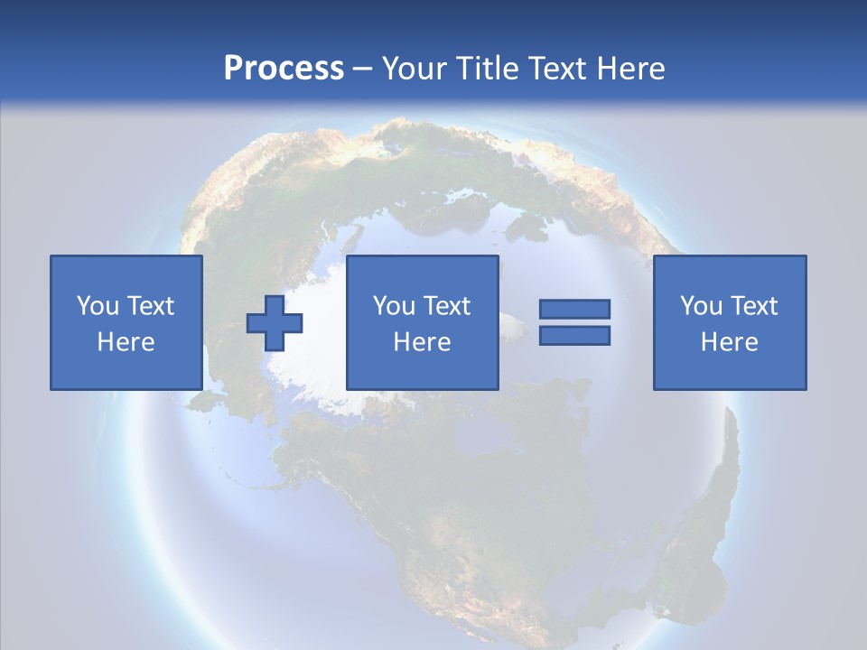 Globe Relief PowerPoint Template