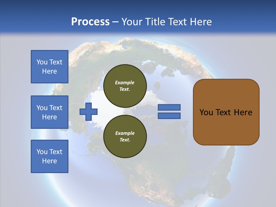 Globe Relief PowerPoint Template