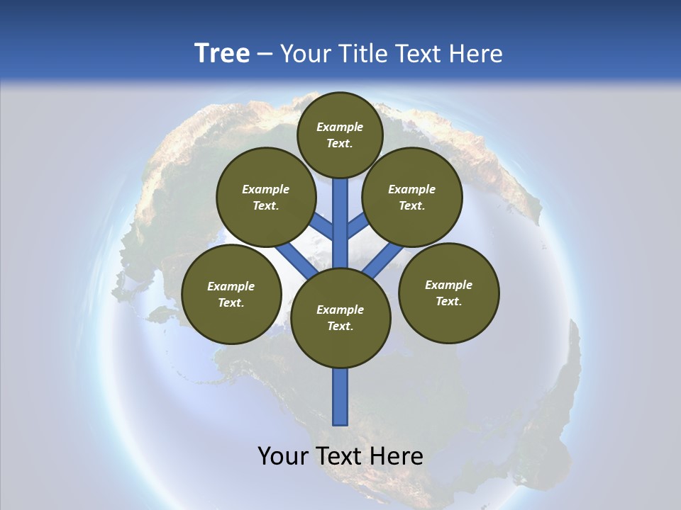 Globe Relief PowerPoint Template