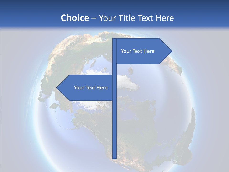 Globe Relief PowerPoint Template
