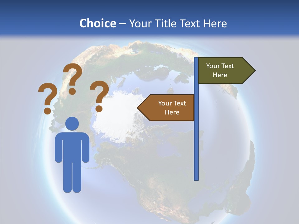Globe Relief PowerPoint Template