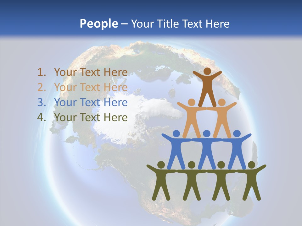 Globe Relief PowerPoint Template