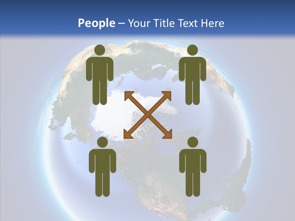 Globe Relief PowerPoint Template