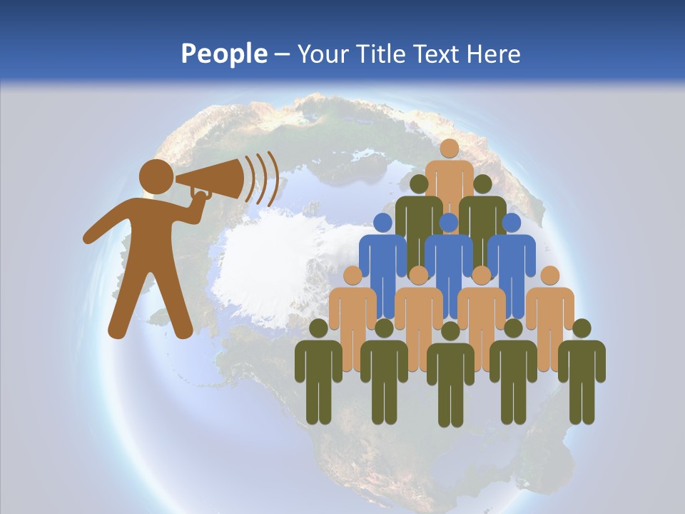 Globe Relief PowerPoint Template