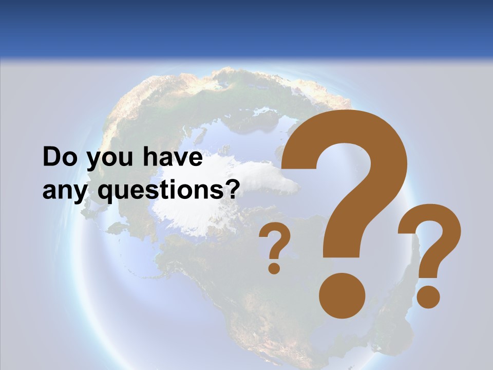 Globe Relief PowerPoint Template