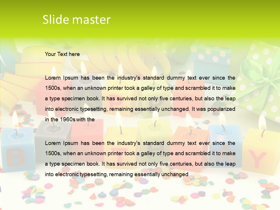 Happy Birthday PowerPoint Template