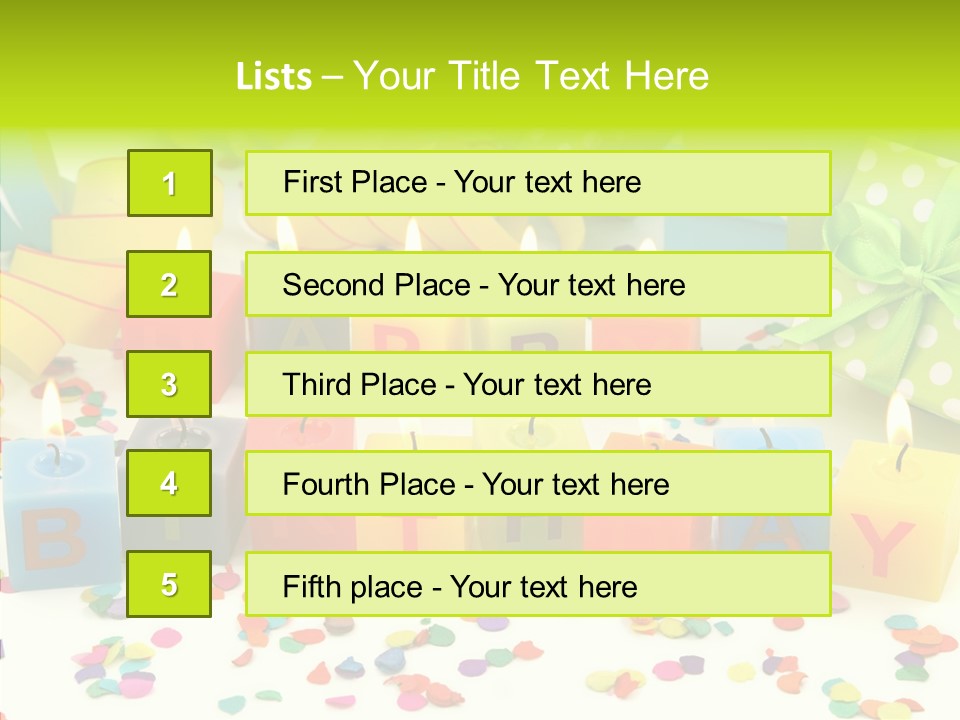 Happy Birthday PowerPoint Template