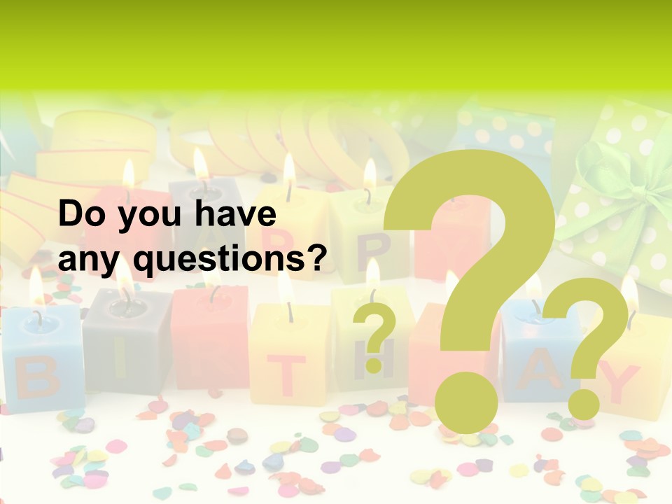 Happy Birthday PowerPoint Template