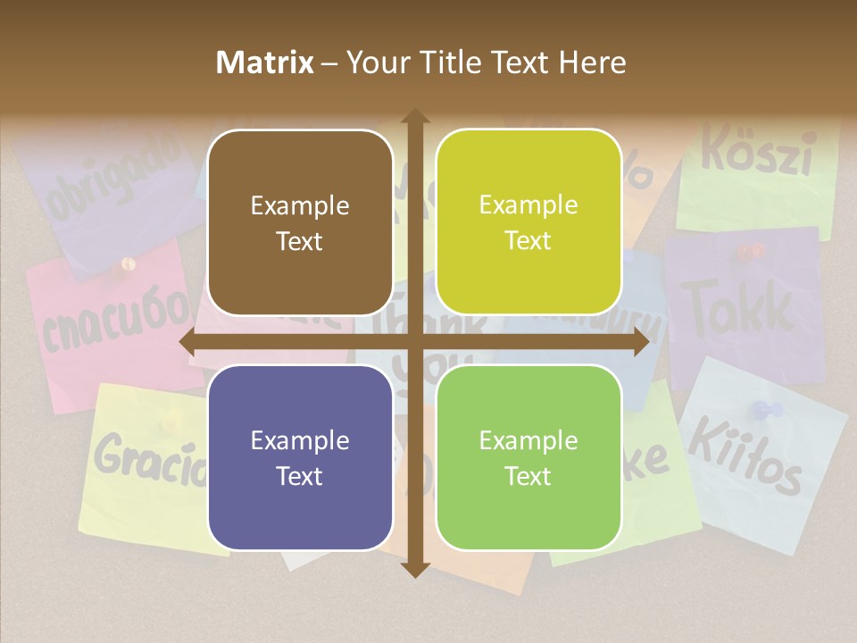Thank You In Different Languages PowerPoint Template