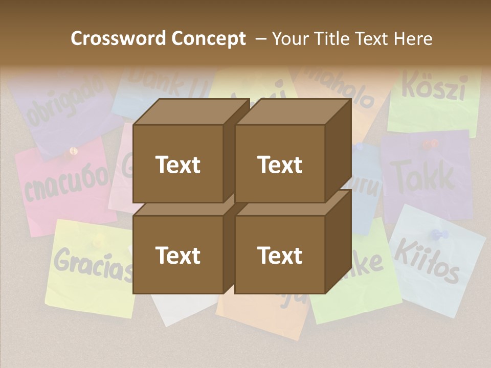 Thank You In Different Languages PowerPoint Template