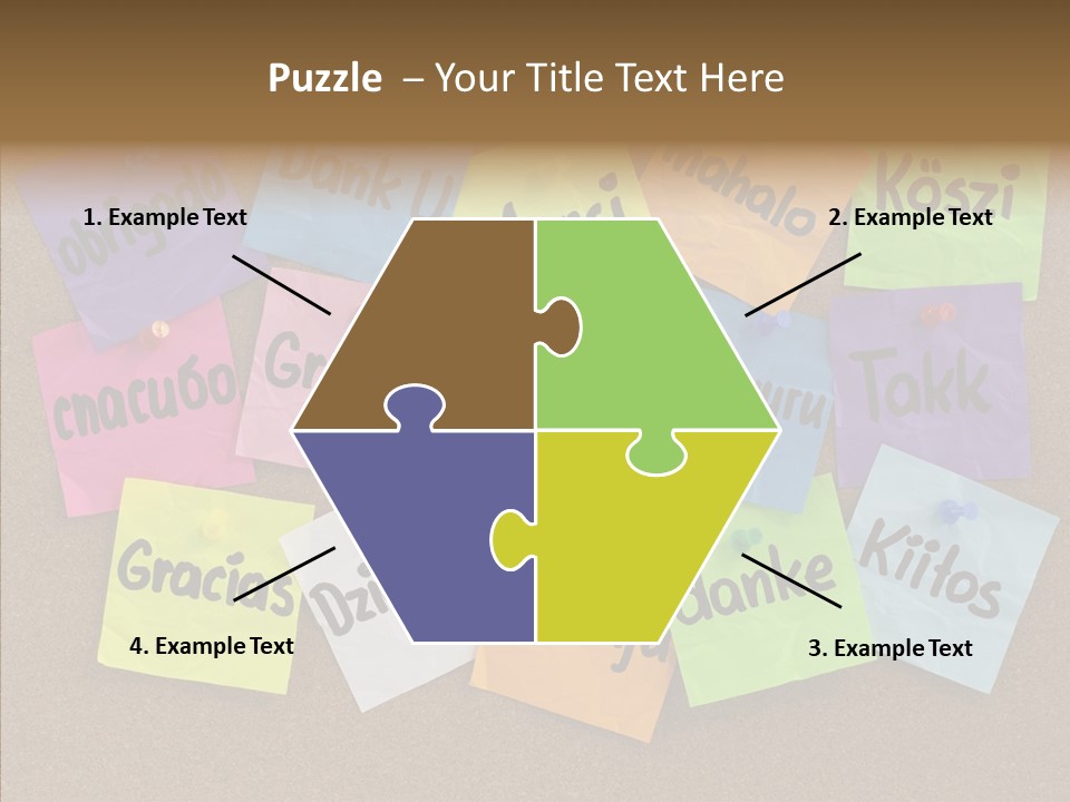Thank You In Different Languages PowerPoint Template