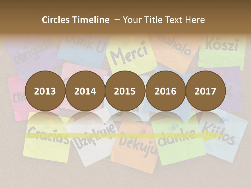 Thank You In Different Languages PowerPoint Template