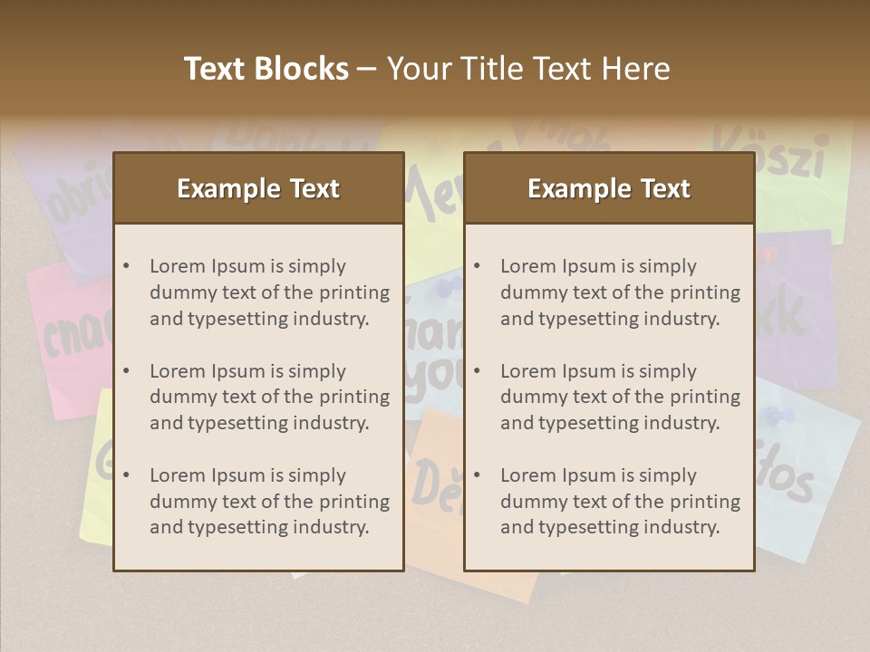 Thank You In Different Languages PowerPoint Template