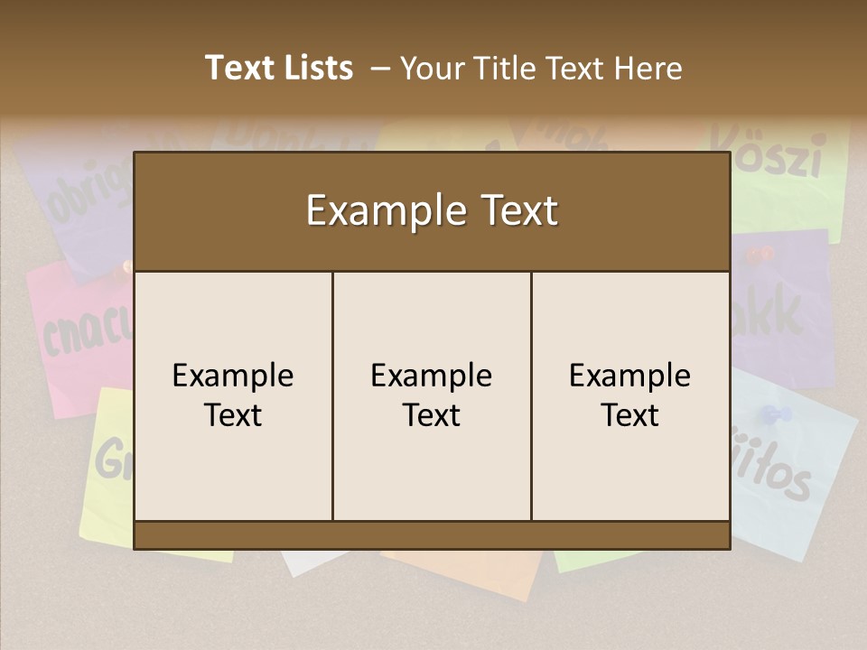 Thank You In Different Languages PowerPoint Template