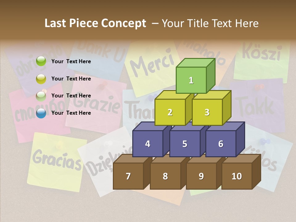 Thank You In Different Languages PowerPoint Template