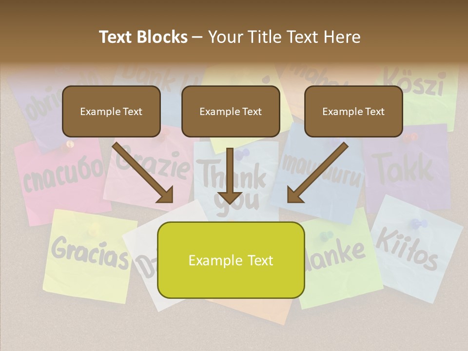 Thank You In Different Languages PowerPoint Template