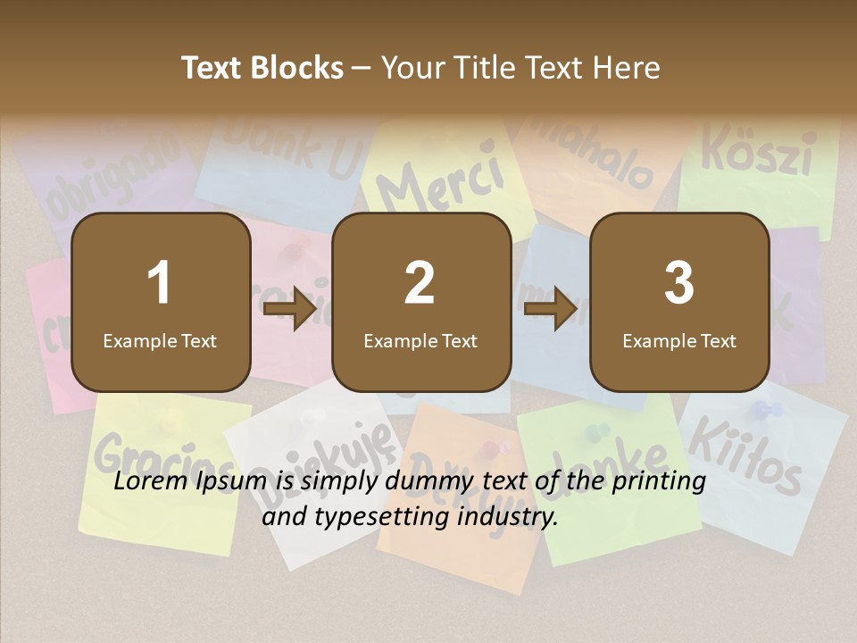 Thank You In Different Languages PowerPoint Template