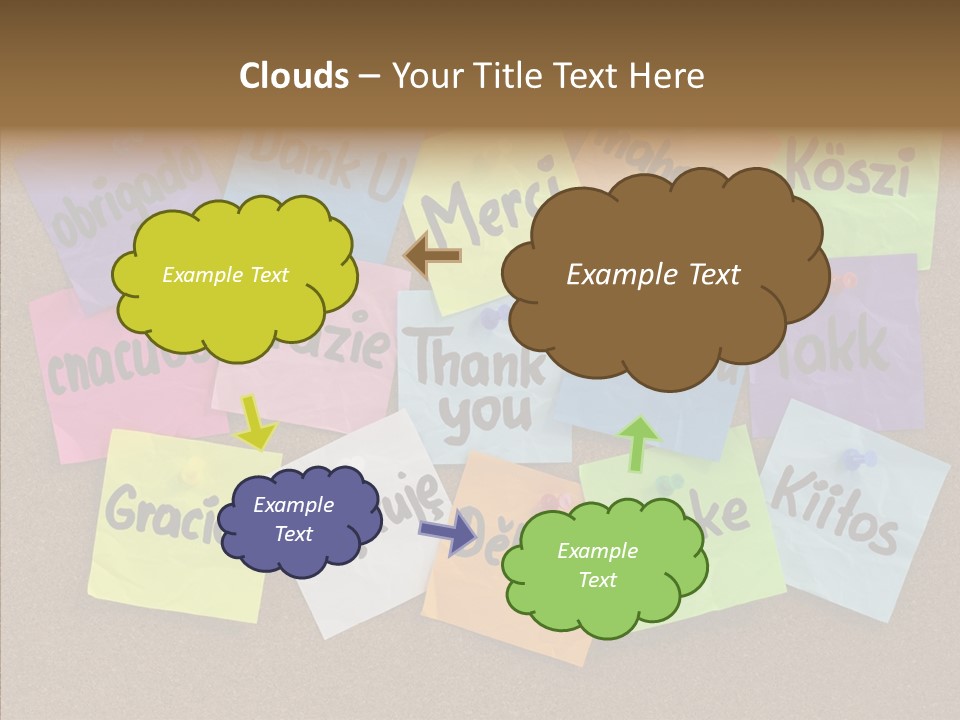 Thank You In Different Languages PowerPoint Template