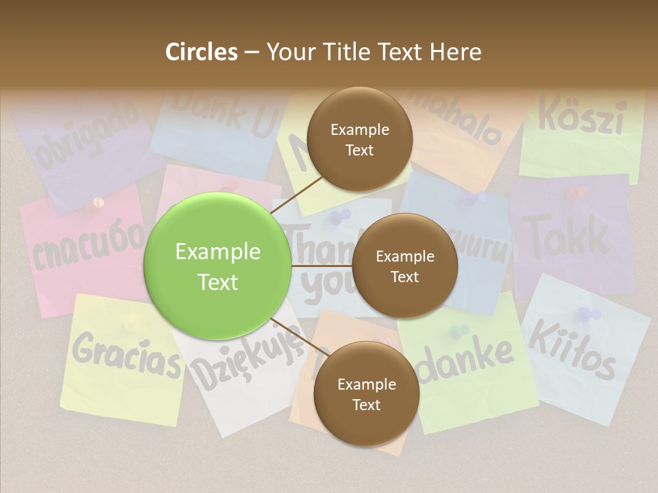Thank You In Different Languages PowerPoint Template