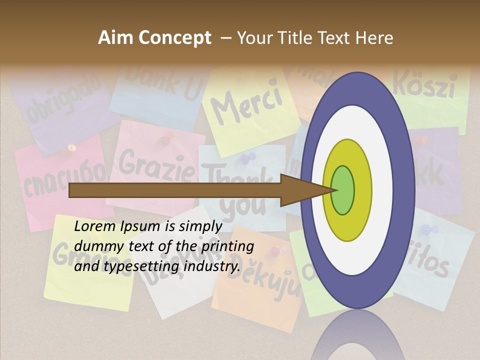 Thank You In Different Languages PowerPoint Template