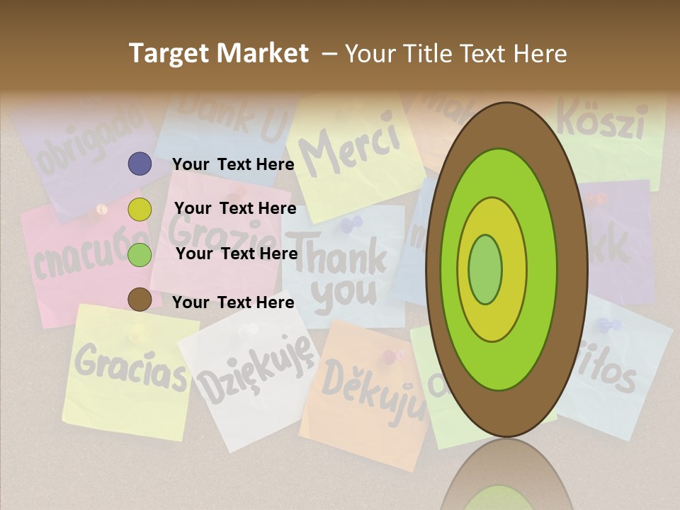 Thank You In Different Languages PowerPoint Template