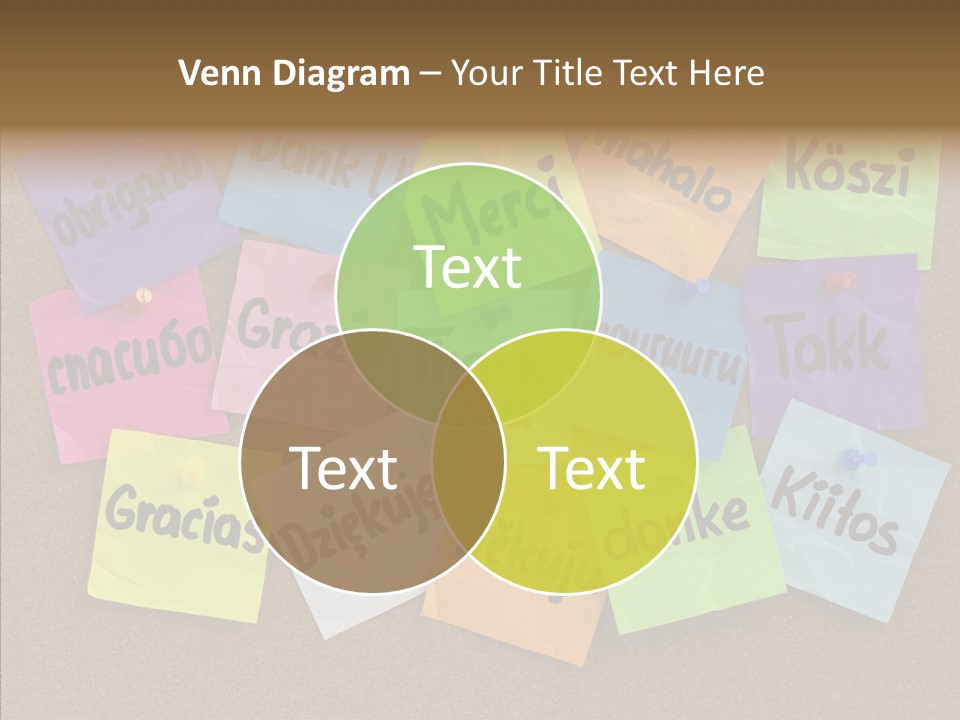 Thank You In Different Languages PowerPoint Template