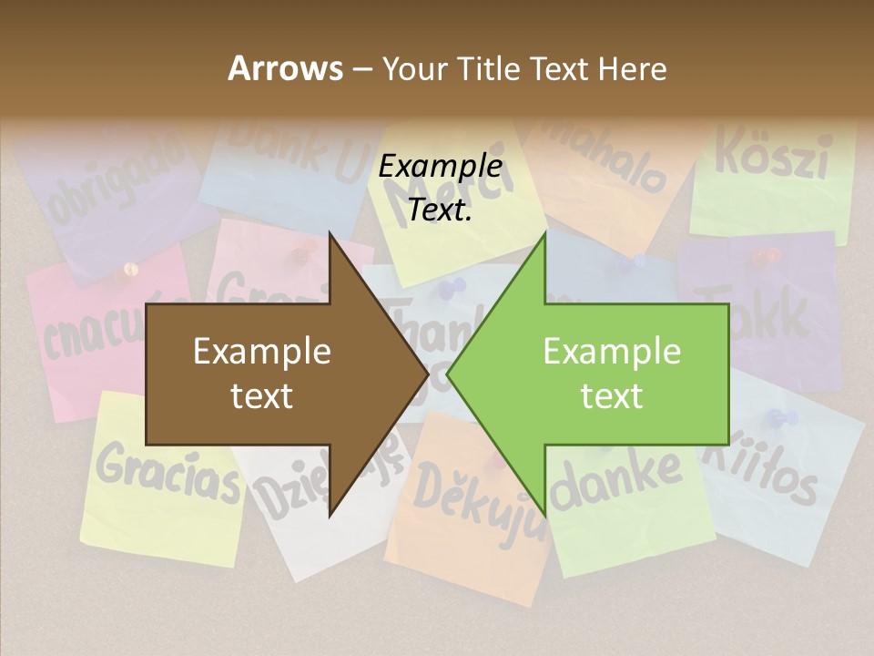 Thank You In Different Languages PowerPoint Template