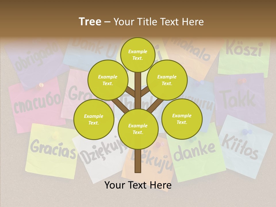 Thank You In Different Languages PowerPoint Template