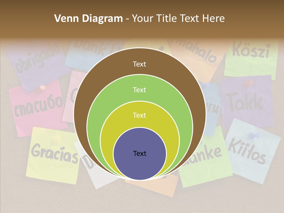 Thank You In Different Languages PowerPoint Template