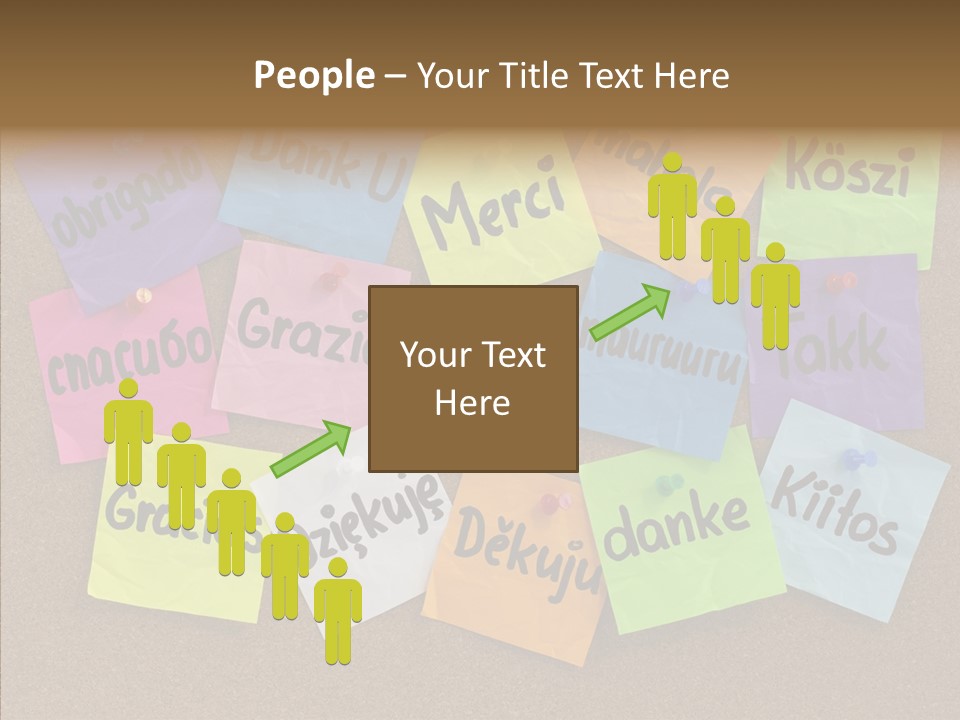Thank You In Different Languages PowerPoint Template
