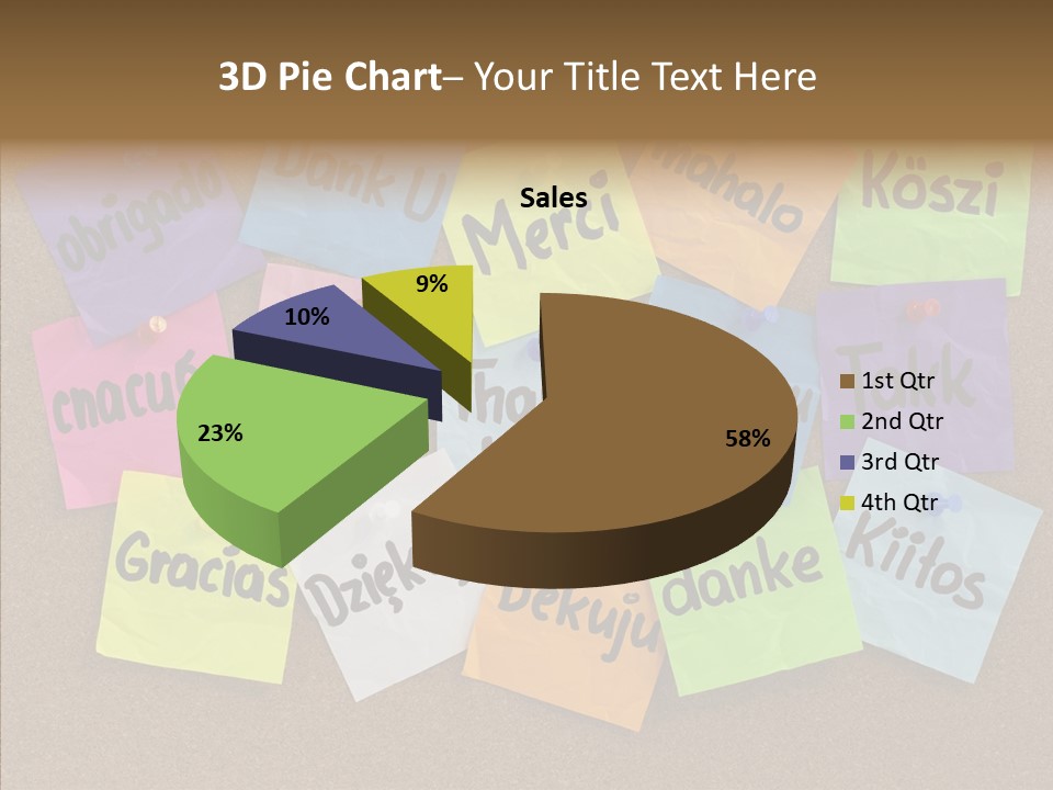 Thank You In Different Languages PowerPoint Template