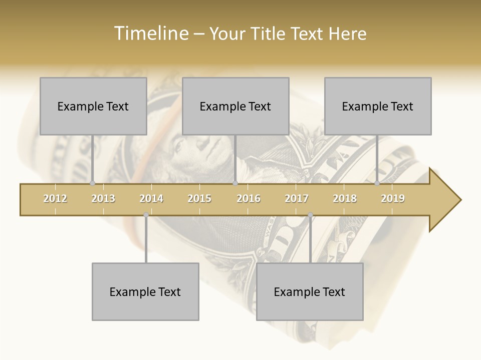 Usa 1 Dollar PowerPoint Template