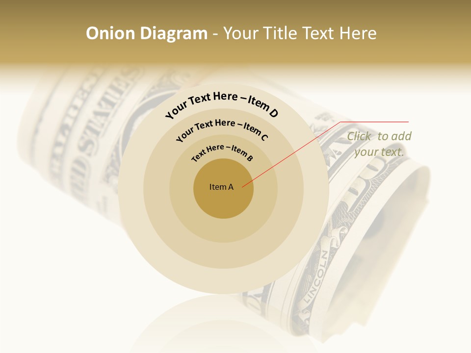 Usa 1 Dollar PowerPoint Template