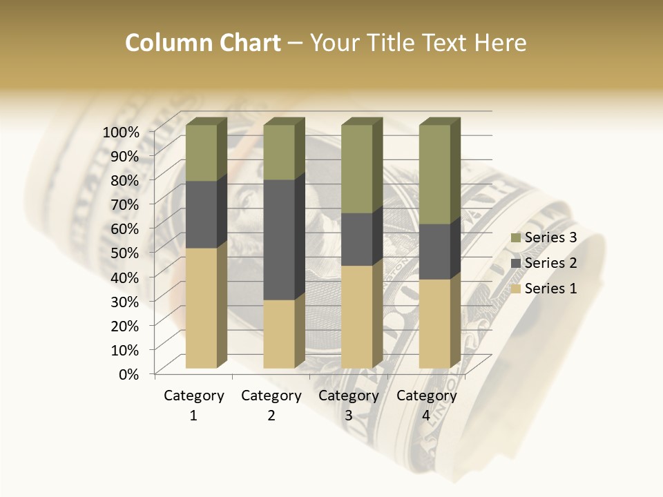 Usa 1 Dollar PowerPoint Template