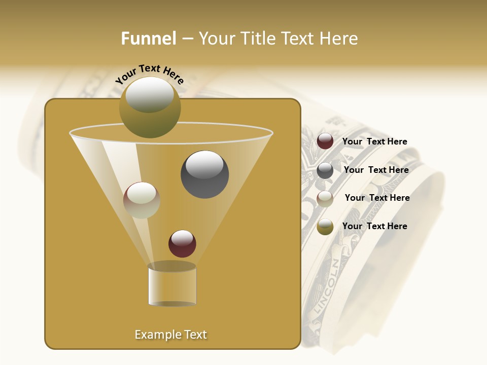 Usa 1 Dollar PowerPoint Template