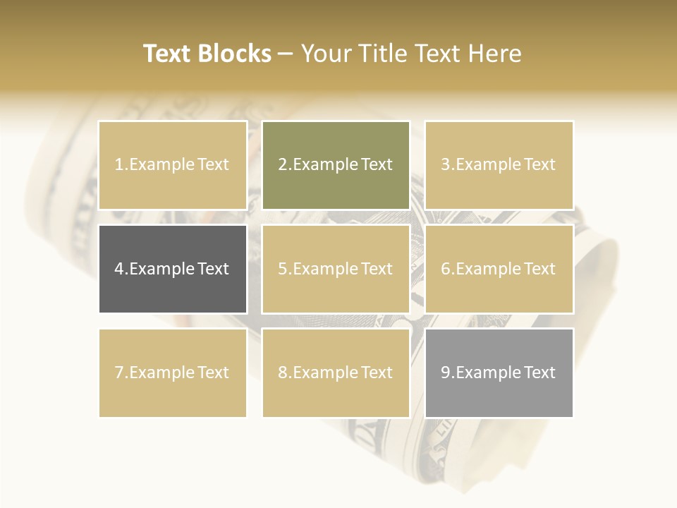 Usa 1 Dollar PowerPoint Template