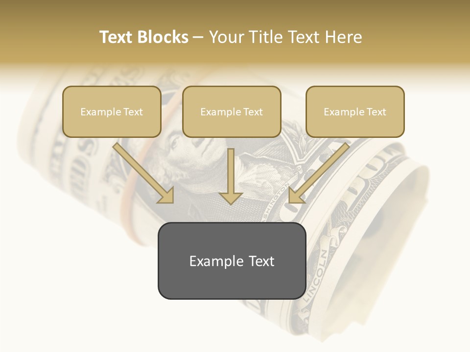 Usa 1 Dollar PowerPoint Template